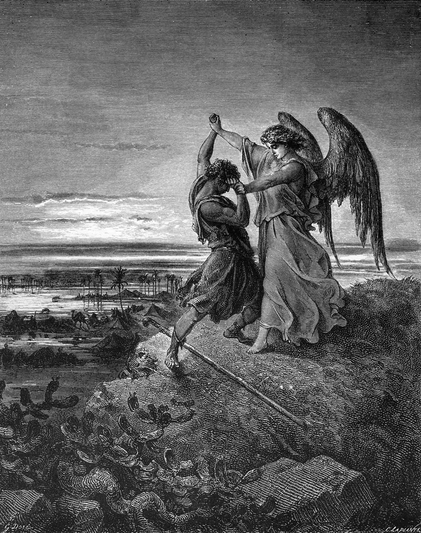 Jacob Wrestling with the Angel