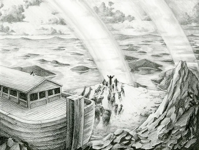Illustration of Noah